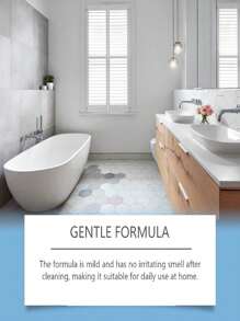 jakehoe Limpiador de baño, desengrasante potente, mantiene la limpieza, fragancia fresca, proporciona una experiencia cómoda, fragancia duradera, sin residuos de olor, fórmula suave, no corrosivo, apto como regalo para el Día del Padre, el Día de la Madre, novio/novia, familia, maestros, compañeros de trabajo