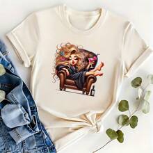 1/2/3 piezas Parches con diseño de copa de vino para mujeres - Diseño de moda informal de copa de martini con labios rojos y cabello ondulado, lavables para decorar camisetas, jeans, bolsos - Suministros creativos de manualidades DIY