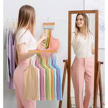 Anti Slip Multi Hook Coat Racks,Bra Hangers For Closet Organizer With 8 Hooks 360 °Swivel Belt Hanger For Closet For Belt, Tie, Tank Top, Bra, Scarf,Bra Hanger Belt Hanger For Closet With 20 Metal Hooks Tank Top Hanger Space Saving Tie Rack For Men Closet Organizers And Storage Hanging For Sport Bra Belt Tie Scarf Lingerie