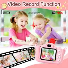 Kids' Camera Toy With Funny Monster Silicone Case, Cute Cartoon Design, Perfect Surprise Gift For Boys & Girls Ages 3-12
