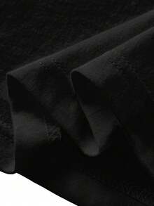 Papa Just A Dad Who Always Came Back With The Milk T-Shirt - màu đen - Xem 5