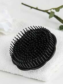 1个黑色头皮按摩梳，男士圆形沐浴梳，洗发梳，用于清洁和造型头皮，返校季，旅行度假必备，女士美发配件，梳子，边缘梳，梳子，解结梳，球形梳，迷你梳子套装，木梳，发梳，梳子，后梳，发梳，边缘梳，解结梳，美发工具，美发用品，护发，卷发梳，理发师，美发设备，发型，美发，发梳，后梳，造型梳，卷发梳，边缘梳，发梳，梳子，发梳套装，梳子，卷发梳，解结梳，女士发梳，头发，旅行，美发产品，美发工具，美发用品，理发师，理发师配件，理发店，美发设备 - 彩色 - 查看 1