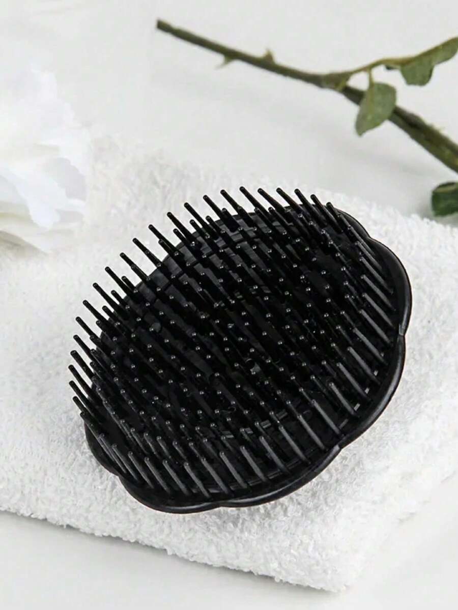 1个黑色头皮按摩梳，男士圆形沐浴梳，洗发梳，用于清洁和造型头皮，返校季，旅行度假必备，女士美发配件，梳子，边缘梳，梳子，解结梳，球形梳，迷你梳子套装，木梳，发梳，梳子，后梳，发梳，边缘梳，解结梳，美发工具，美发用品，护发，卷发梳，理发师，美发设备，发型，美发，发梳，后梳，造型梳，卷发梳，边缘梳，发梳，梳子，发梳套装，梳子，卷发梳，解结梳，女士发梳，头发，旅行，美发产品，美发工具，美发用品，理发师，理发师配件，理发店，美发设备 - 彩色 - 查看 1