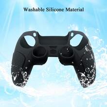 1 Set Controller Protective Case + 2 Joystick Caps, Non-Slip Textured Design, Anti-Slip, Anti-Sweat, Anti-Scratch, Enhances Gameplay Experience - Multicolor - View 7