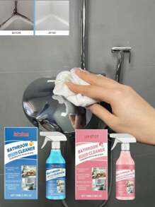 jakehoe Limpiador de baño, desengrasante potente, mantiene la limpieza, fragancia fresca, proporciona una experiencia cómoda, fragancia duradera, sin residuos de olor, fórmula suave, no corrosivo, apto como regalo para el Día del Padre, el Día de la Madre, novio/novia, familia, maestros, compañeros de trabajo