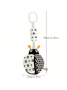 Cute Bell Black & White Rattle Toy For Babies & Toddlers