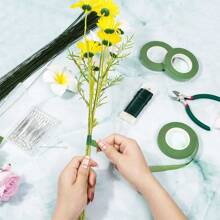 5 Rollen 1,27 cm x 27,4 m Blumenband für die Hochzeitssträußeumwicklung, Basteln & Blumenfertigung