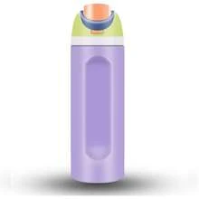 19OZ Stainless Steel Hot Water Bottle, Insulated Kettle Handle, Insulated Cup, Double Drink Bouncing Lid, Large Capacity Insulated Cup