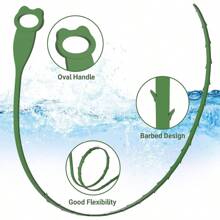 6 Pack 27 Inch Drain Snake Clog Remover Drain Hair Catcher Sink Snake Drain Cleaner Drain Auger Removal Tool For Shower Kitchen Sink Bathroom Tub Sewer