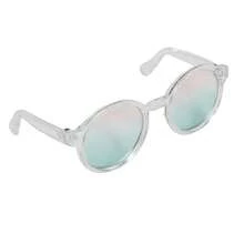 Doll Gradient Round Frame Glasses, Cute Doll Accessory For Photo Props - Multicolor - View 9