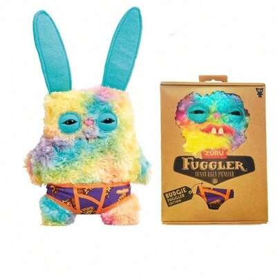 Spin Master Funny Ugly Monster 官方正品 9 英寸 Budgie Fugglers 限量版柔软毛绒收藏可爱玩具成人趣味玩偶完美礼物收藏生日