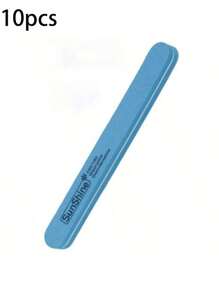 5/10pcs Rectangular Nail File Set, 0.47in Thick Nail Files, Gel Nail Sponge Washable Double Sided 100/180 Grit Nail Buffer