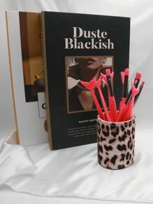 1 قطعة حامل فرش المكياج، منظم مكتبي للفرش والمستحضرات التجميلية، صالون الأظافر، مضاد للغبار، صندوق مجوهرات، محفظة، حامل فرش المكياج، حامل فرش، منظم العطور، محفظة