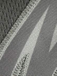 Camiseta deportiva de uniforme de béisbol con botones para hombres, color negro con bordado gráfico "8/24" - Negro - Ver 4