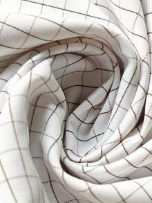 Men's Formal Office Plaid Dress Shirt