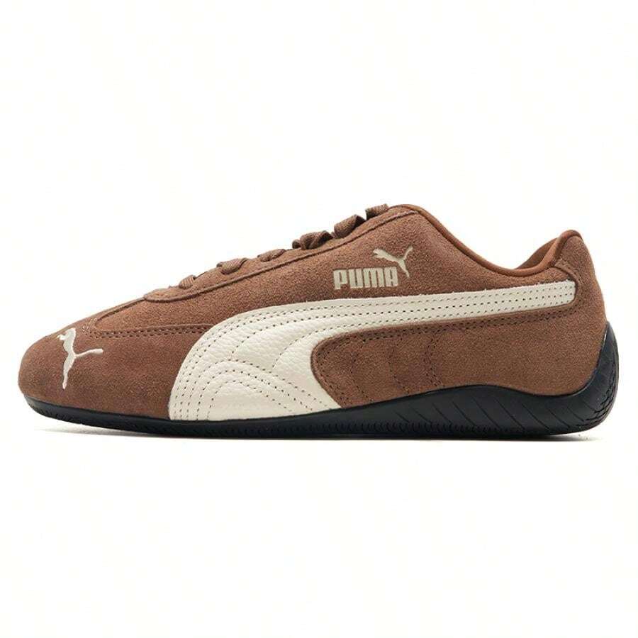 Puma 男女通用 Speedcat OG 舒适轻便休闲运动鞋 - 棕色 - 查看 1