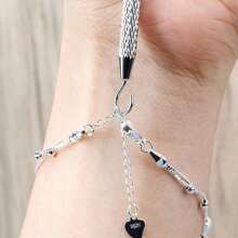 1pc Stainless Steel Bracelet Fastener Assistant, Jewelry Assistant Bracelet Clasp Assistant, Bracelet And Necklace Aid Tool For Jewelry Making - Easy To Put On Bracelet Portable Bracelet Tool Jewelry And Hook Equipment Bracelet Attachment Tool, Adjustable Bracelet Fastener - Easy To Use Female Jewelry Assistant