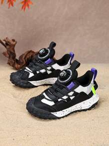 1 Pair Boys' Comfortable & Fashionable Casual Lightweight Breathable Closed Toe Running Sports Sandals, Suitable For Summer