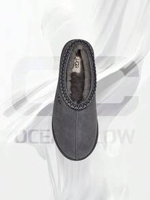 UGG Tasman II Slipper Dark Grey- Men's Cozy Indoor-Outdoor & Snow Day Wear Shoes With Cloud-Level Comfort, Low-Profile Casual Design For Autumn Winter, Back To School Event -Mother's Day Gifts-Father's Day Gift - Snow Boots-1174671 DGRY - 深灰色 - 查看 3