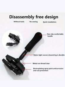 3 Packs ProZip Universal Zipper Repair Kit - , Easy-Install, No-Sew Replacement Zipper Heads With Quick Fix Slider For Jackets, Luggage, Backpacks, Boots - Premium Black Zip Fixer For Long-Lasting Repair