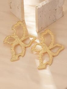 1pair Asymmetrical Geometric Earrings With European And American Style - Irregular Earrings - View 8