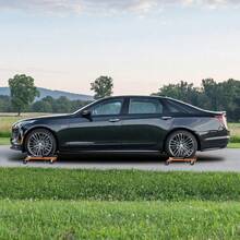 Mochalight Car Wheel Dolly Jack Set Of 2, Hydraulic 1500-Lbs Car Skates, Vehicle Positioning Jack, Heavy Duty Rollers With Foot Pedal For Tire Auto Repair Moving