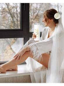 Bata de baño, Bata de novia y dama de honor con inicial, Bata de mañana y bata de dormir, Ropa de preparación para la fiesta de boda, Accesorios para la ceremonia y recepción de bodas, Pijama de primavera y verano para damas de honor, Pijama de novia, Bata bordada de la fiesta de la mejor amiga, Bata de novia, Suministros para la boda, Fiesta al aire libre, Fiesta de vacaciones, Regreso a la escuela