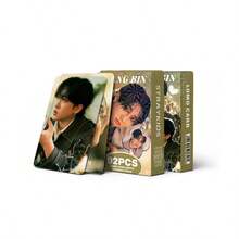 92 peças SKZ KPOP Stray (oco) cartão de felicitações dupla face de alta definição colecionável (60 peças de cartão pequeno + 32 peças de mini adesivo pequeno) Cartão fotográfico Felix adesivo LOMO cartão presente de fã STAY presente de aniversário