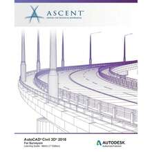 AutoCAD Civil 3D 2018 For Surveyors Metric:Autodesk Authorized Publisher-XY4880 - Single Book - View 2