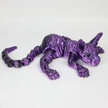 1 件 50 厘米/19.69 英寸超大 3D 猫雕像，适用于花园和卧室，完美的生日礼物，多色系列，派对装饰，节日礼物，巨型猫爱好者礼物 - 彩色 - 查看 37