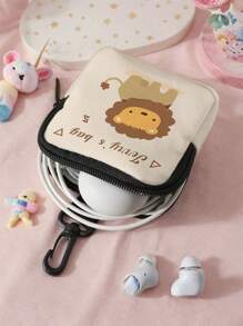 1pc Customizable Name Zipper Pouch/Coin Purse, Suitable For Girls And Boys, Made Based On Your Unique Design, Lightweight, Great Gift For Friends, Suitable For Birthday, Children's Day