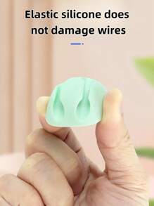 Multi-Slot Cable Organizer - Durable, Universal Cable Management Clips Suitable For Office Desk, Car, And Home (Color Options)