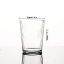 1pc/3pcs/5pcs Acrylic Plastic Shatter-Proof Water Cups, Beverage Cups, Coffee Cups For Bar & Restaurant - Multicolor - View 2