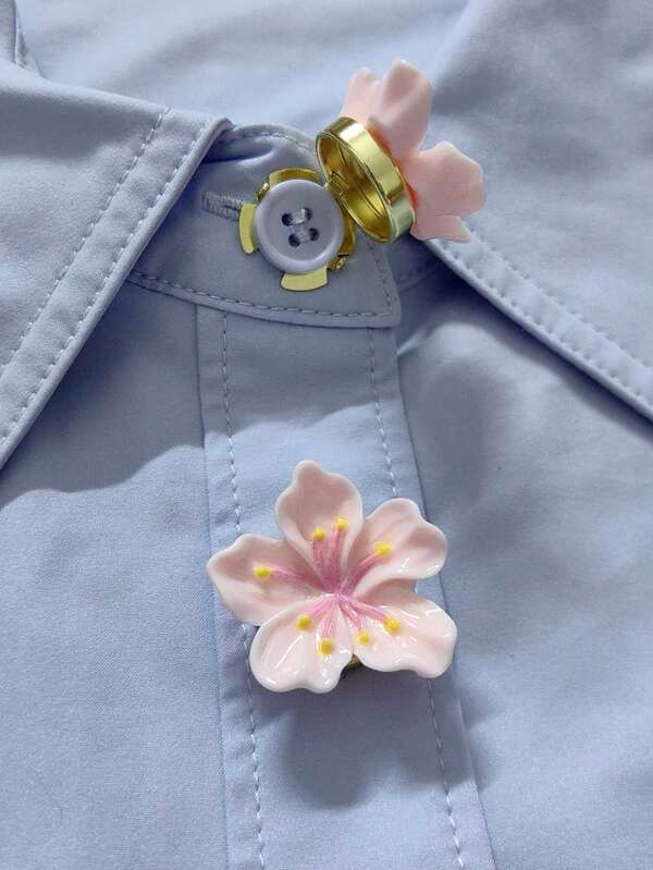 2 peças capas de botão para camisa flor abotoaduras capas de flor manga botão clip no botão para vestido casamento smoking decoração botão roupas acessórios presentes