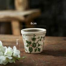 Duży rozmiar Vintage Nordic Style Hydroponic Planter Pot, Kreatywny rustykalny wystrój dla storczyków, Pothos, sukulentów