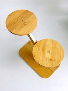 1 Stück kreative Baumäste, Blumenregal für den Schreibtisch, Mini-Büroschreibtische, mehrstöckige Blumenhalter, Bambus und Holz für Wohnzimmer, Balkone, Sukkulentenblumentöpfe