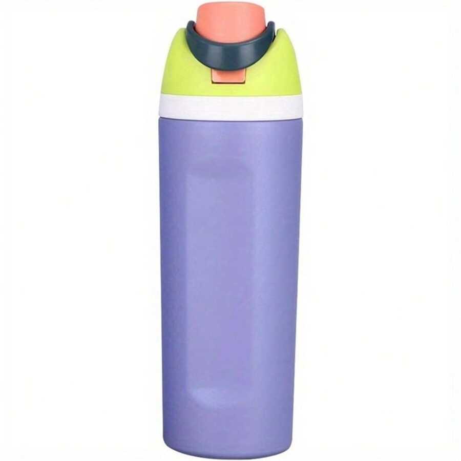 Insulated Water Bottle With Straw 19oz Stainless Steel - Màu tím - Xem 1