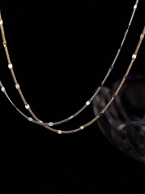 1 Stück S925 Silber Pailletten Fußkette für Frauen, einfaches quadratisches Design glänzend und funkelnd, geeignet für Frühling/Sommer Party, Urlaub, Treffen, Feiertage, Abschlussgeschenk