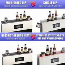 1/2 piezas Soporte de silicona para especias, suministros de cocina para la estufa - Multicolor - Ver 3