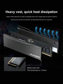 JUHOR DDR5 16GB 6000MHz 6400MHz Memória RAM de Alto Desempenho para Desktop