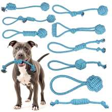 Juguetes de cuerda pequeños adecuados para perros pequeños, juego de juguetes de cuerda interactivos para mascotas, incluye beneficios de entrenamiento divertido y limpieza dental, juguetes de cuerda resistentes para masticadores agresivos, kit de juguetes de cuerda dental resistente para perros medianos, juego de 10 juguetes de masticación y tirones indestructibles para cachorros en etapa de dentición