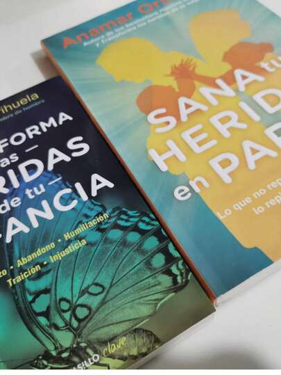 Conjunto Libros heridas de infancia y pareja