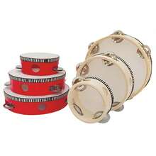 儿童舞蹈铃鼓舞蹈奥尔夫专业打击乐器手鼓幼儿园鼓铃鼓,铃鼓,鼓,乐器,鼓,铃鼓,乐器,鼓,铃鼓,乐器 - 彩色 - 查看 6