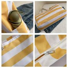 Torby plażowe dla kobiet, duża wodoodporna torba plażowa z zamkiem błyskawicznym, wodoodporna torba na basen, odporna na piasek, duża torba