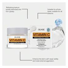 OUHOE Vitamin C Facial Gel Cream, Gentle Nourishing, Brightening, Moisturizing, Hydrating And Light Line Moisturizing Skin Cream - Multicolor - View 3