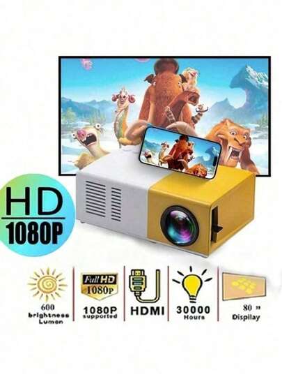 Projetor 4K HD 150 Polegadas Celular, Tv B0x, , PS, Pc, Wifi HY300 Pro Magcubic Envio Imediato