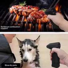 Soplador De Aire Ventilador Mini Turbo Jet 130000 Rpm 52 M/s,Ventilador Turbo Mini Jet ,Sopladora - Negro - Ver 4