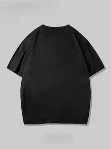 Gym Warriors Men's T-Shirt, Muscle Power: Gym Warriors Graphic Tee, Fitness Motivation: Gym Warriors T-Shirt, Gym Warriors T-Shirt: Fitness Style, Gym, Warriors, Men's Tee, Graphic Tee, Muscle, Activewear, T-Shirt, Motivation, Workout Clothes - Black - View 4