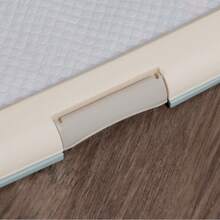 Pet Storage, White Puppy Pee Pad Holder For Dog Potty Training, Holds Pads 23" L X 22.75" W X 1.37" H, Blue