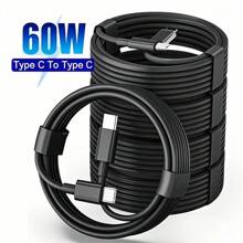60W USB C auf Typ C Schnellladekabel 1 Stück/3 Stück/5 Stück, 1m USB-C auf Typ-C Stromkabel kompatibel mit iPhone 16/15 Pro Plus Pro Max, Pro Air/iPad/iPad Pro 12.9/11, kompatibel mit Samsung Galaxy S25 S24 S23 S22, Handyladekabel schwarz/weiß kompatibel mit iPhone 16, 16 Pro Max, 15, 15 Plus, 15 Pro, 15 Pro Max, kompatibel mit Redmi, kompatibel mit OnePlus